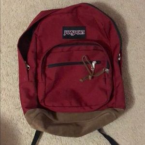 Jansport burgundy backpack